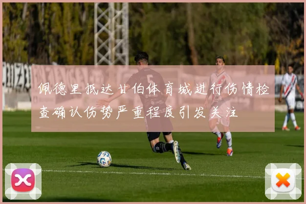 佩德里抵达甘伯体育城进行伤情检查确认伤势严重程度引发关注